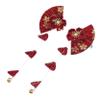 ELAYARD 1pair Japanese-style Fabric Hairpin Barrette Tassels Elegant Hair Accessory for Women and Girls for Parties Weddings and Daily Wear view 1