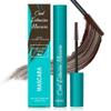 [2025 New] FYEBOO Volume and Length Mascara, Waterproof & Smudge-Proof Mascara Long-Lasting No Flaking Natural No Clumping (02# Brown) view 1