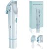 Bikini Trimmer for Women 2in1 Epilators Hair Removal Waterproof Electric Razors Women's Electric Razor Pubic Hair Trimmer Shaver for Women for Ladies Pubic, Face, Underarms, Legs(Blue) view 1