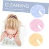 LOLIPPYY 3pcs Makeup Cleansing Pads Reusable Cosmetic Makeup Puff for Comfortable and Easy to Use for Women Application view 3