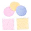 LOLIPPYY 3pcs Makeup Cleansing Pads Reusable Cosmetic Makeup Puff for Comfortable and Easy to Use for Women Application view 4