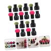 ELAYARD 10sets Beauty Egg Puff Makeup Blender Sponge Mushroom Head Non-latex Dry Wet Foundation Makeup Applicator Girl Cosmetic Tool view 2