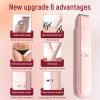2 in 1 Bikini Trimmer for Women, Dual Head Electric Razor, IPX7 Waterproof Wet/Dry Use Women Electric Shaver, Painless Body Facial Hair Remover for Bikini Legs Arm Underarm,(Pink) view 2