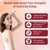 2 in 1 Bikini Trimmer for Women, Dual Head Electric Razor, IPX7 Waterproof Wet/Dry Use Women Electric Shaver, Painless Body Facial Hair Remover for Bikini Legs Arm Underarm,(Pink) view 3