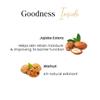 Der;mina Exfoliating & Calming Walnut Scrub Fortified with Hydrolyzed Jojoba Esters for Deep Exfoliation, Remove Blackheads & Dead Skin Cells, and Moisturizes Skin - 100ml view 2