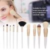 10pcs Base Eye Shadow Brush Set, Cosmetic Makeup Brushes, Ergonomic with smoothness Soft Nylon, Density for Makeup Application, view 4