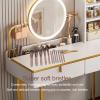 12pcs Makeup Brush Kit, Handheld Soft Synthetic Fibers Cosmetic Brushes, Soft for Powder Blush Concealer, Includes Storage for Portability, Multifunctional view 3