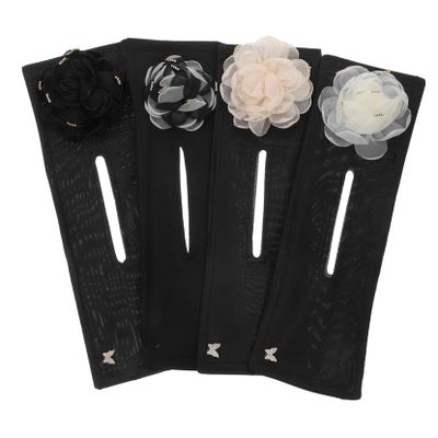 Ipetboom 4pcs Flower Bun Maker Set Twisted Hair Bun Shaper Tool for Women Easy-to-Use Hair Styling Accessories for Girls for Updos and Special Occasions