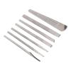 7Pcs Pedicure cutter Set, Stainless Steel Exfoliating Scraper File Kit, Foot Nail Tool with Storage, for Ingrown Nails, Calluses, and Dead Skin Removal view 3