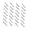 KAILIKETIY 100pcs Face Razor Blades Steel Face Cutter Stainless Steel Single Edge Razors view 1