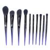 10pcs Eyeshadow Blush Brush Set, Portable Soft Hair Cosmetic Brush, Ergonomic Handle, Fine Fiber Brush Hair, for Beginners and Makeup Artists, view 1