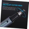 Beatifufu Electric Nose Hair Trimmer Rechargeable Unisex Gadget with Cutter Head Noise-reducing Motor and Lightweight Design for Easy Nose Hair Removal view 3