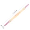 VINTORKY 3pcs Stone Sanding Nail File Pedicure Pen Nail Cuticle Pusher Art Tool for Home Salon view 2