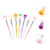Baluue 7pcs Acrylic Nail Brush Dust Brush for Nail Art Clean up Manicure Pedicure Lightweight Convenient view 3