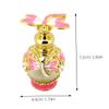 VINTORKY Aromatherapy Dropper Bottle Elegant Essential Oil Container with Dragonfly Lid for Perfume and Lotion for Travel and Gifting view 2