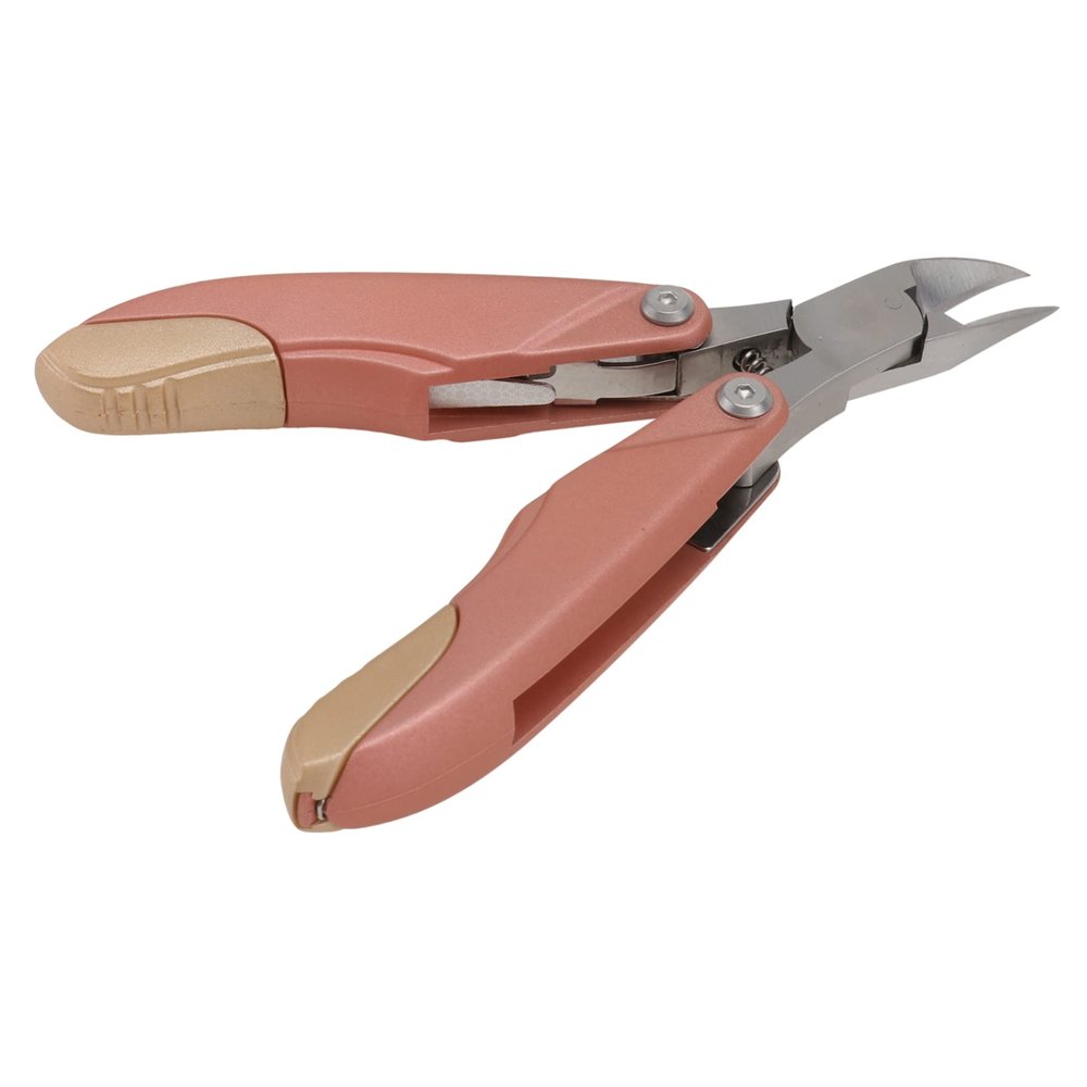 DEARMAMY Professional Stainless Steel Cuticle Scissors Manicure Tool for Fingernails Toenails Cuticle Nipper Portable Manicure Nipper Tools for Nails