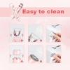 Bikini Trimmer for Women, Waterproof Electric Shaver  Painless Pubic Hair Remover with Ceramic Blades, USB-C Rechargeable (Pink) view 4