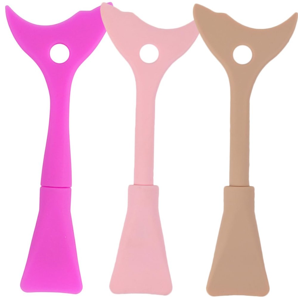 HONITANO 3pcs Eyelash Mascara Shield Silicone Makeup Applicator Lash Shield Tool Eyeliner Guard for Smooth Application