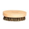 Beaupretty Beard Brush for Men Oval Boar Bristle Shaving Brush with Beech Wood Handle 8.5x4.5x2.8 cm for Grooming and Shaping Facial Hair view 1