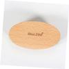 Beaupretty Beard Brush for Men Oval Boar Bristle Shaving Brush with Beech Wood Handle 8.5x4.5x2.8 cm for Grooming and Shaping Facial Hair view 4