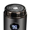 NinthAvenue Basics USB Electric Shaver for Wet and Dry Grooming, Gray view 2