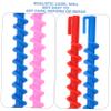 ELAYARD 20pcs Safe Light Spiral Hair Curlers Perm Rods Spiral Perm Kit for Women No Heat Curling Wand view 4