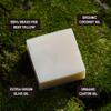 100% Grass-Fed Tallow Soap [5oz Bar - Unscented], Organic Ingredients, great for Face, Body and Hair, Eczema, Dry, Itchy, Sensitive Skin, Handcrafted, Family Owned Business, Made in the USA view 3