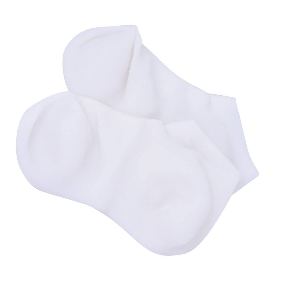 CALLARON Moisturizing Foot Exfoliator Socks 1 Pair Anti-Crack Elastic Stockings for Dry Skin Care Suitable for Home Spa and Pedicure