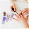ELAYARD 3Pcs Nail Dust Brush Set Portable Cheek Brush for Nail Art Cleaning for Professional Manicure and Makeup Application view 2