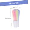 ELAYARD 3Pcs Nail Dust Brush Set Portable Cheek Brush for Nail Art Cleaning for Professional Manicure and Makeup Application view 4