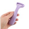 Womens Purple ABS Stainless Steel Hair Trimmer for Upper Lip and Armpits view 4
