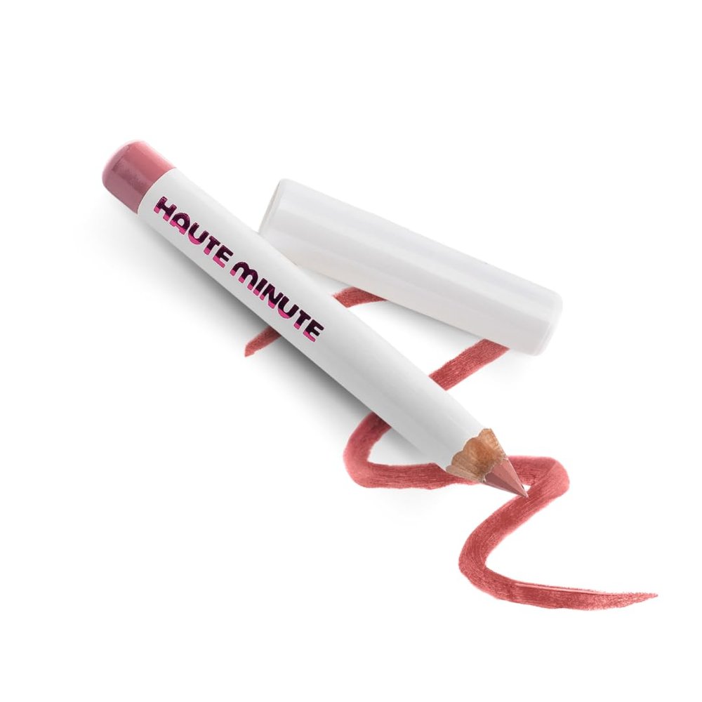 Haute Minute Makeup Mini Perfect Pigment Lip Liner - Long Lasting Wearing Color, Creamy Soft Lip Liner, Vegan & Cruelty-Free - Lip Service