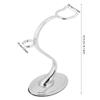 Dioche Premium Shaving Brush Stand Barber Straight Blade Barber Straight Blade Holder - Alloy Construction for Durability with Modern Design, Ideal for Salon, Home, and Travel Use view 4