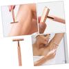 KAILIKETIY Beard Razor Hair Shaver Manual Razor Traditional Shaver for Men and Women Body Hair Trimmer view 4