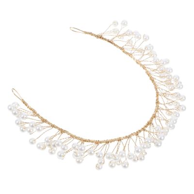Didiseaon Handmade Crystal Headband for Women Rhinestone Hair Accessories for Brides Unique Design for Weddings Performances Special Occasions Comfortable Versatile Head Decorations