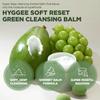 KSBC HYGGEE Soft Reset Green Cleansing Balm - Vegan Gentle Makeup Remover Sherbet Milky Oil Based Cleanser, Tea Tree Extract & Jojoba Oil, Hypoallergenic for Sensitive Skin, 3.38oz. view 2