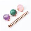 Beatifufu Jade Roller Massager Replacement Beads Roller Bar Facial Massage Tool for Skin Care Muscle Relief for Travel view 3