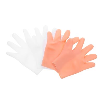 Baluue 2pairs Moisturizing Lotion Gloves of Sunscreen Hand Protectors for Soft Smooth Skin for Dry Cracked Hands and Nighttime Hydration
