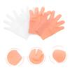 Baluue 2pairs Moisturizing Lotion Gloves of Sunscreen Hand Protectors for Soft Smooth Skin for Dry Cracked Hands and Nighttime Hydration view 2