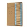 Pink Cotton Swabs 500 Count Natural Bamboo Cotton Buds Double Tips Eco Friendly Biodegradable Organic Buds (Blue) view 1