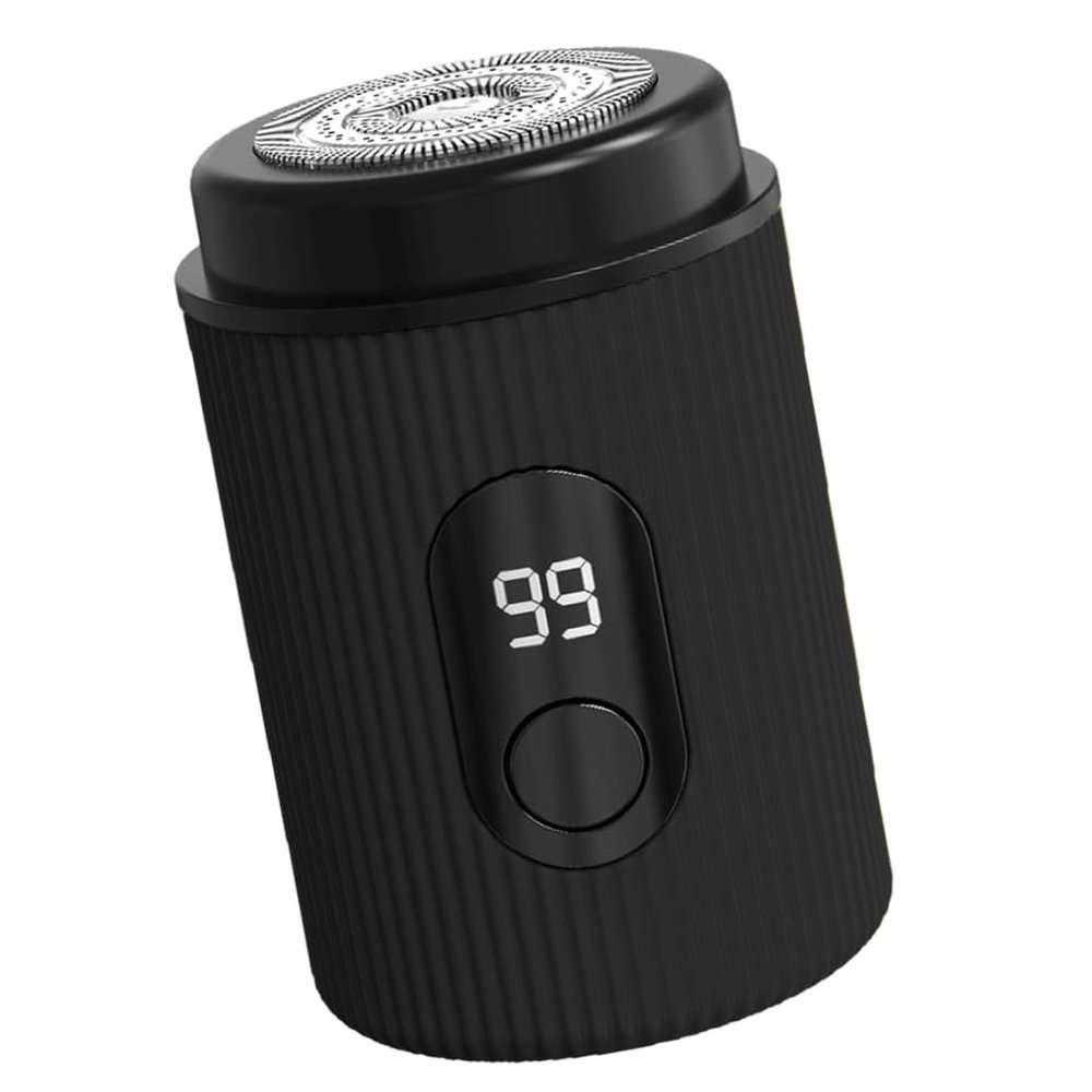 LED Display Electric Shavers Small Shaver Beard Grooming Tool Electric Shaving Tool Beard Shaver ABS Texture