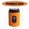 LED Display Electric Shavers Small Shaver Beard Grooming Tool Electric Shaving Tool Beard Shaver ABS Texture view 3