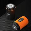 LED Display Electric Shavers Small Shaver Beard Grooming Tool Electric Shaving Tool Beard Shaver ABS Texture view 4