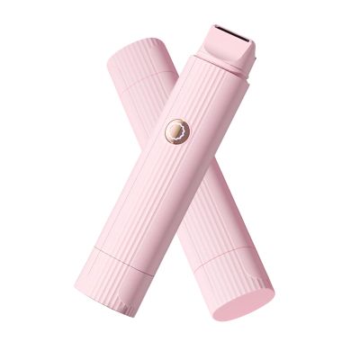 Gqudyi 2 in 1 Wet & Dry Electric Trimmer,Womens Shaver Dual-Head Trimmer,Rechargeable Electric Shaver for Women,Compact and Portable,Equipped with a Display Screen,for Both Men and Women(Color:Pink)