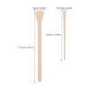Didiseaon 200pcs Wooden Waxing Spatulas Hair Removal Tool Applicator Sticks Accurate Wax Distribution for Smooth Waxing view 2