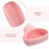 Beatifufu Portable Facial Hair Remover for Women Lightweight Electric Shaver for Upper Lip Armpits and Legs Painless Hair Removal Device for Go Grooming view 3