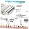 CALLARON Trimmer for Women USB Rechargeable Portable Hair Shaver for Eyebrow Facial Ergonomic Design with Durable Head view 2