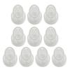 Elitzia 10 PCS Hydro Oxygen Facial Beauty Machine Tips Replacement Plastic Hydrodermabrasion Tips for Skin Cleaning Parts Medium Large Spiral Shape Tip Suitable for ETAF1324 ETDN7 Machine ETTIP2 view 1