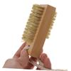 Beaupretty 2pcs Nail Cleaner Brush Portable Ergonomic Wood Nail Scrub Brushes Soft Bristles for Manicure and Pedicure Use view 3