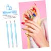 Baluue 30pcs Nail Art Dead Skin Remover Kit Double-ended Cuticle Forks Pusher Professional Manicure Tools for Home Salon Use for Easy Dead Skin Removal view 2